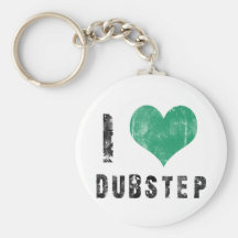I Liebe Dubstep Schlüsselbänder