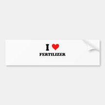 I Liebe-Düngemittel Autosticker