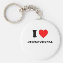 I Liebe dysfunktionell Schlüsselbänder