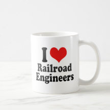 I Liebe-Eisenbahn-Ingenieure Tee Tasse