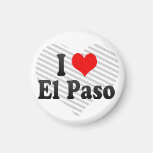 I Liebe El Paso, Vereinigte Staaten Magnets