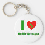 I Liebe Emilia-Romagna Italien Schlüsselbänder