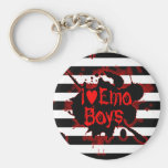 I Liebe Emo Jungen Schlüsselband