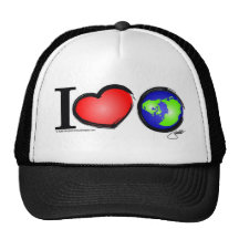 I LIEBE Erdherz Cap