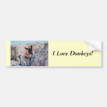 I Liebe-Esel! Auto Sticker