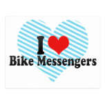 I Liebe-Fahrrad-Boten Postkarten