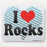 I Liebe-Felsen Mousepads