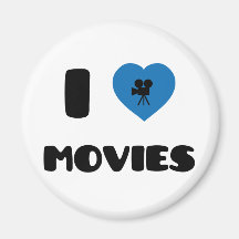 I Liebe-Filme Magnets