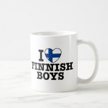 I Liebe-finnische Jungen Haferl