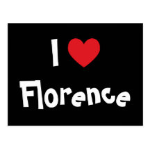 I Liebe Florenz Postkarten