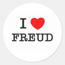 I Liebe Freud Sticker