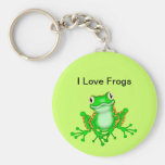 I Liebe-Frösche Keychain Schlüsselband