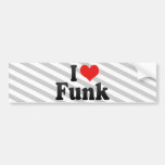 I Liebe-Funk Autoaufkleber