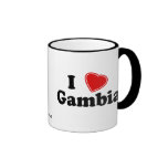 I Liebe Gambia Kaffee Haferl