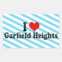 I Liebe-Garfield-Höhen, Vereinigte Staaten Sticker