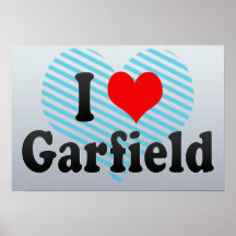 I Liebe Garfield, Vereinigte Staaten Poster