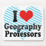 I Liebe-Geografie-Professoren Mousepads