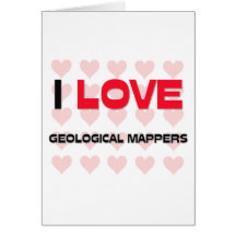 I LIEBE-GEOLOGISCHE KARTOGRAPHEN KARTE
