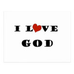I Liebe-Gott Postkarten