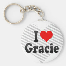 I Liebe Gracie Schlüsselanhänger