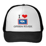 I Liebe Green River Wyoming Retrokultmütze
