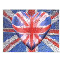 I Liebe Großbritannien! Postkarten