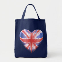 I Liebe Großbritannien! Tragetaschen