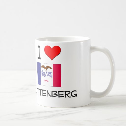 I Liebe GUTTENBERG Iowa Kaffeetasse