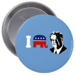 I Liebe Haley Barbour Anstecknadelbuttons