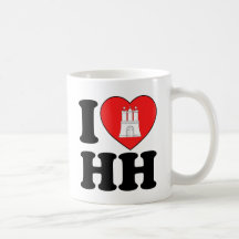 I Liebe Hamburg (HH) Teetasse