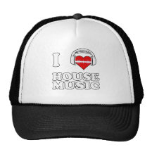 I Liebe-Haus-Musik Cap