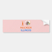 I Liebe Hecker, IL Autosticker