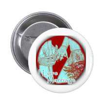 I Liebe-Heirat-Liebe Buttons