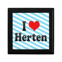 I Liebe Herten, Deutschland. Ich Liebe Herten, Deu Schmuckschachtel