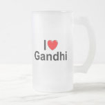 I Liebe (Herz) Gandhi Haferl