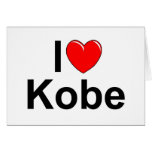 I Liebe (Herz) Kobe Karten