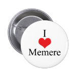 I Liebe (Herz) Memere Anstecknadel