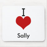 I Liebe (Herz) Sally Mauspad