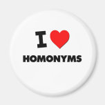 I Liebe-Homonyme Magnets
