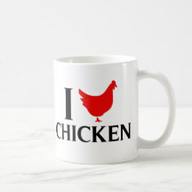 I Liebe-Huhn Teetasse