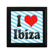 I Liebe Ibiza, Spanien. Ich Encanta Ibiza, Spanien Schmuckschachteln