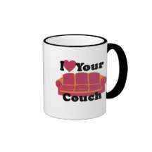 I Liebe Ihre Couch Tee Tasse