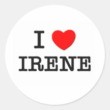 I Liebe Irene Stickers
