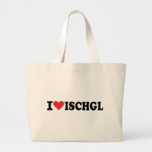 I Liebe Ischgl Einkaufstaschen