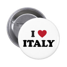I Liebe Italien Anstecknadel