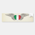 I Liebe Italien - Flügel Auto Sticker