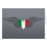 I Liebe Italien - Flügel Karten