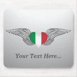 I Liebe Italien - Flügel Mousepads