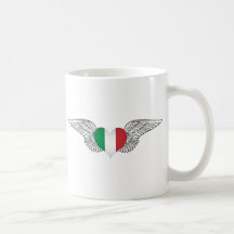 I Liebe Italien - Flügel Teehaferl