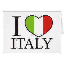 I Liebe Italien Karte